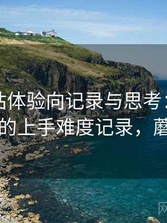 蘑菇网站体验向记录与思考：第一次使用时的上手难度记录，蘑菇网片
