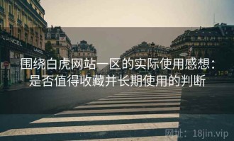 围绕白虎网站一区的实际使用感想：是否值得收藏并长期使用的判断