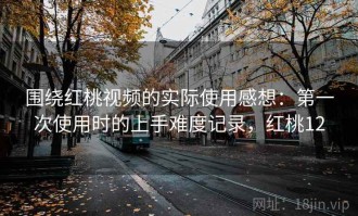 围绕红桃视频的实际使用感想：第一次使用时的上手难度记录，红桃12