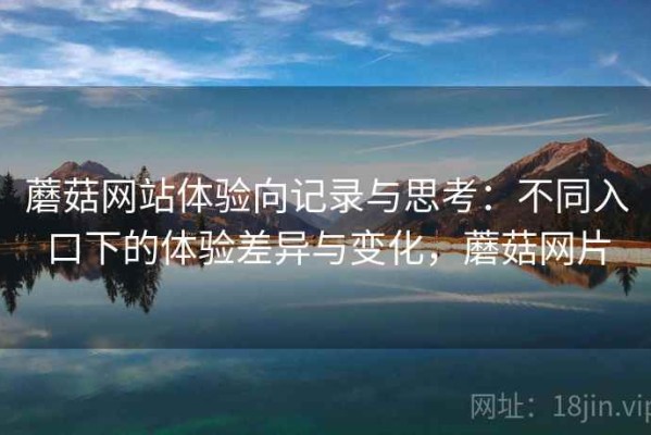 蘑菇网站体验向记录与思考：不同入口下的体验差异与变化，蘑菇网片