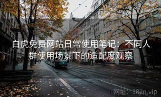 白虎免费网站日常使用笔记：不同人群使用场景下的适配度观察