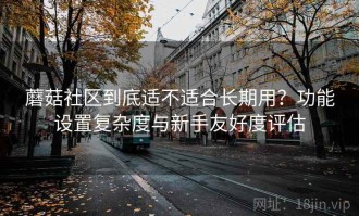 蘑菇社区到底适不适合长期用？功能设置复杂度与新手友好度评估