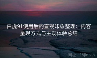 白虎91使用后的直观印象整理：内容呈现方式与主观体验总结