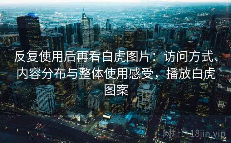 反复使用后再看白虎图片：访问方式、内容分布与整体使用感受，播放白虎图案