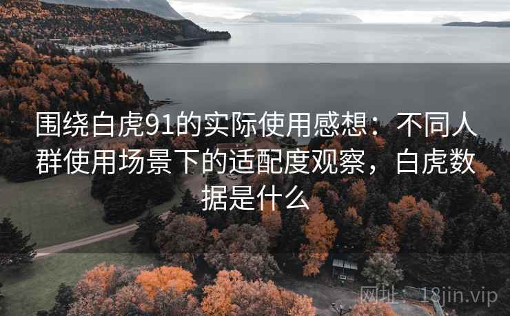 围绕白虎91的实际使用感想：不同人群使用场景下的适配度观察，白虎数据是什么