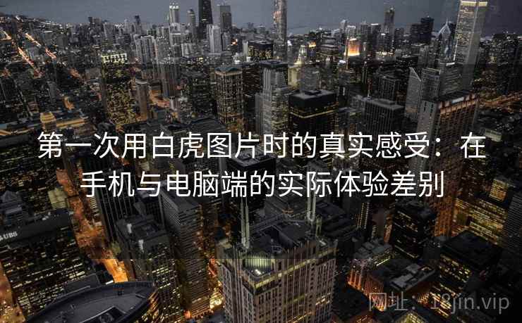 第一次用白虎图片时的真实感受:在手机与电脑端的实际体验差别 第一次用白虎图片时的真实感受:在手机与电脑端的实际体验差别