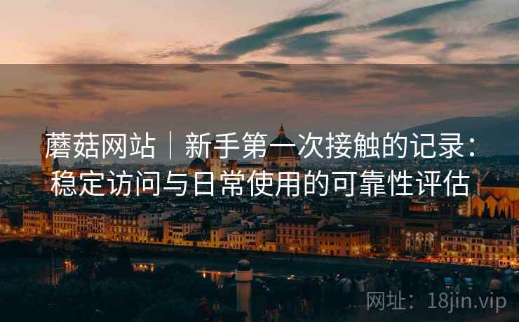 蘑菇网站|新手第一次接触的记录:稳定访问与日常使用的可靠性评估 蘑菇网站|新手第一次接触的记录:稳定访问与日常使用的可靠性评估