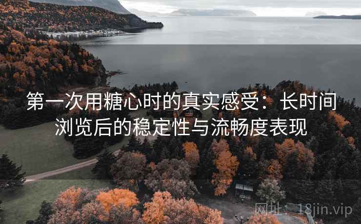 第一次用糖心时的真实感受：长时间浏览后的稳定性与流畅度表现