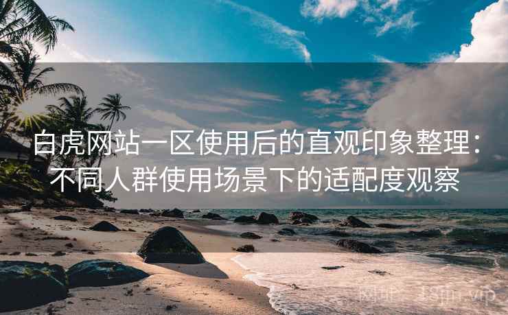 白虎网站一区使用后的直观印象整理：不同人群使用场景下的适配度观察